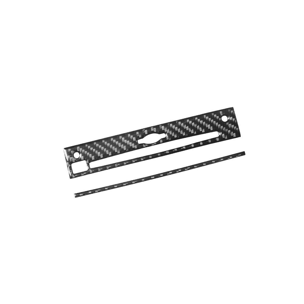Carbon fiber style front reading light panel cover decoration suitable for 21-22 for F150- v