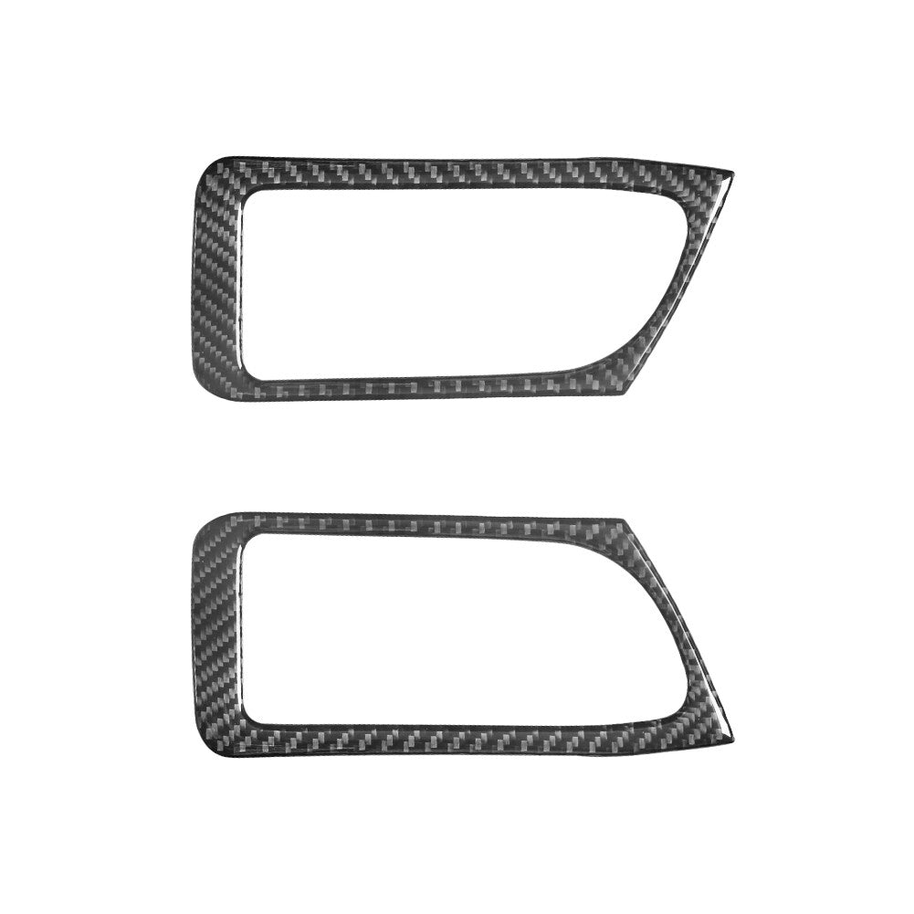 Red Carbon Fiber Interior Above Steering Wheel Cover Trim for Model Y /3 v