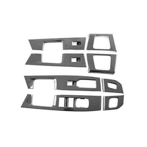 4 pieces suitable for Jeep Cherokee 2019-2021 front grille LED lights style barbecue cover- v