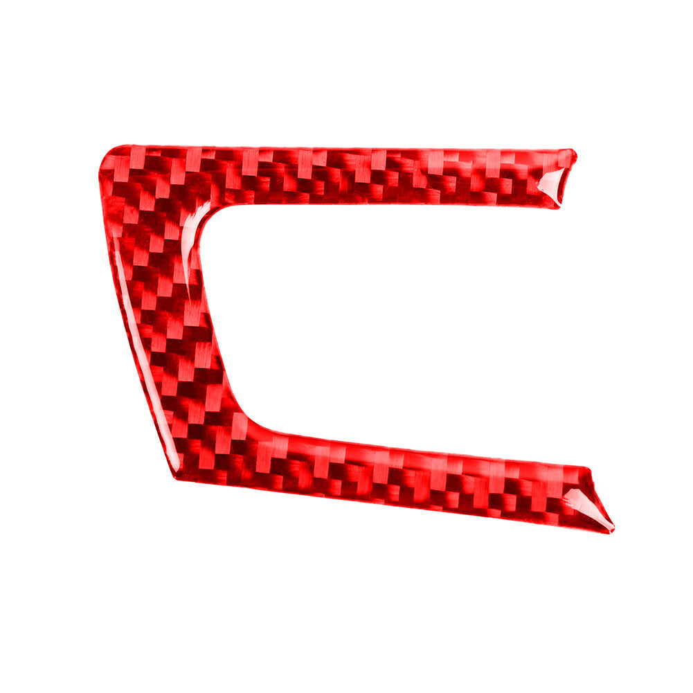 Red Carbon Fiber Fuse Door Cover Frame Cover Trim For Altima 2019-2022 v