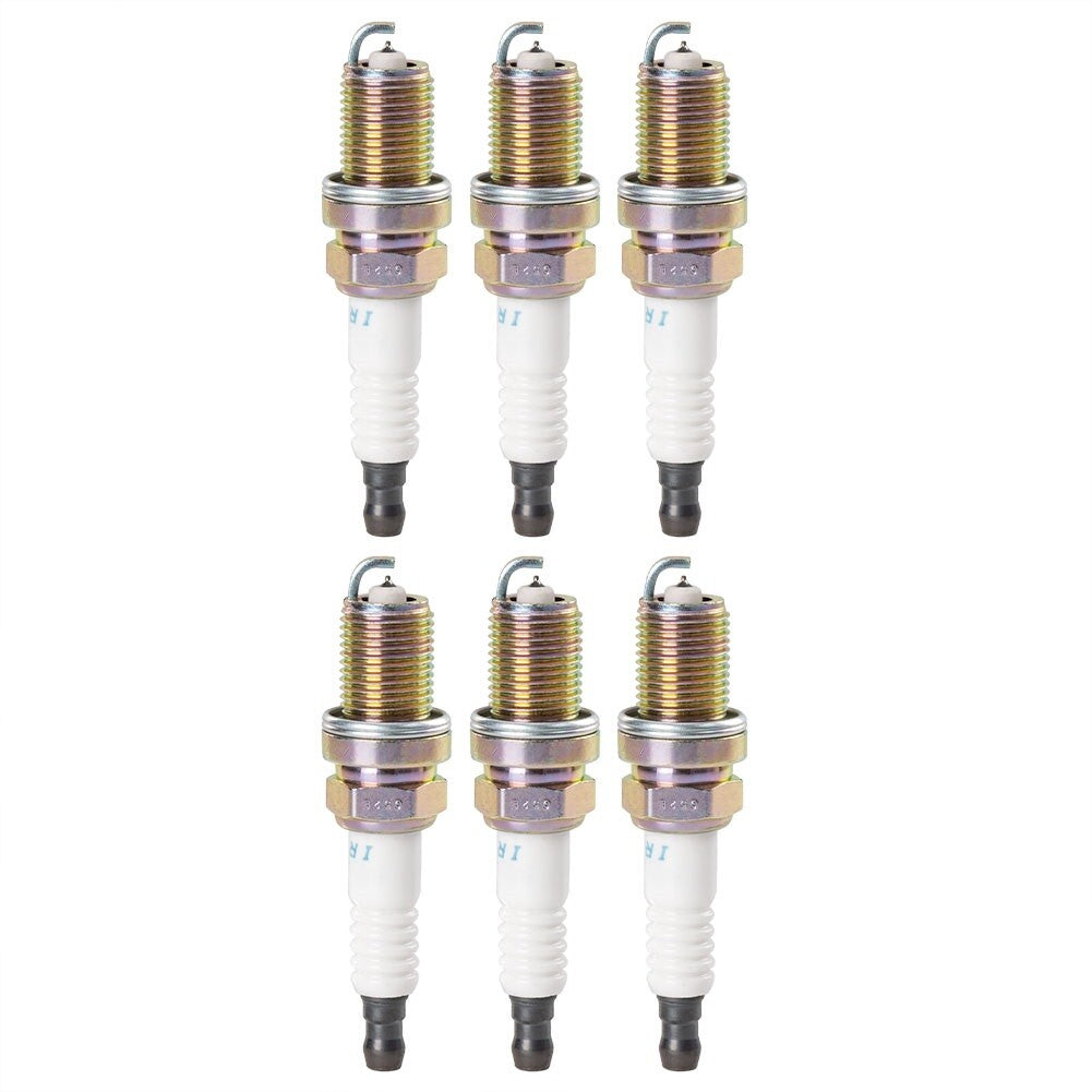 6Pcs Iridium Spark Plug for Mitsubishi Endeavor Galant Lancer FR6EI / MN163236 Q