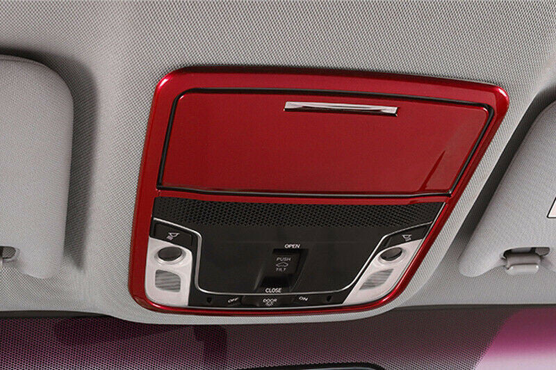 for Honda Accord 10TH 2018-2022 Red Inner Front Reading Light Lamp Cover Trim 2P