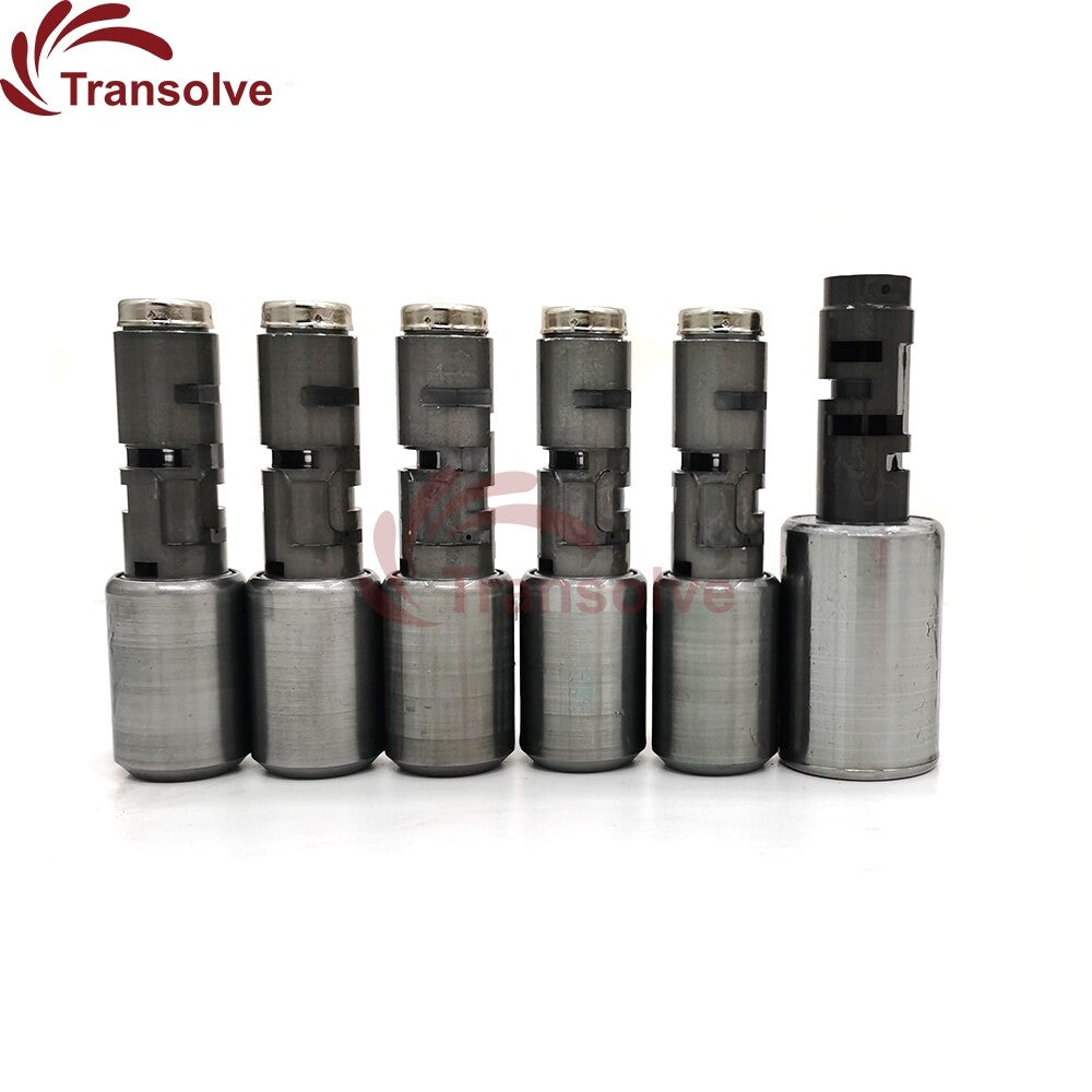 TF60SN 09G Transmission Solenoid Kit Small Valve 6Pcs/Set 1298152 for VW for AUDI