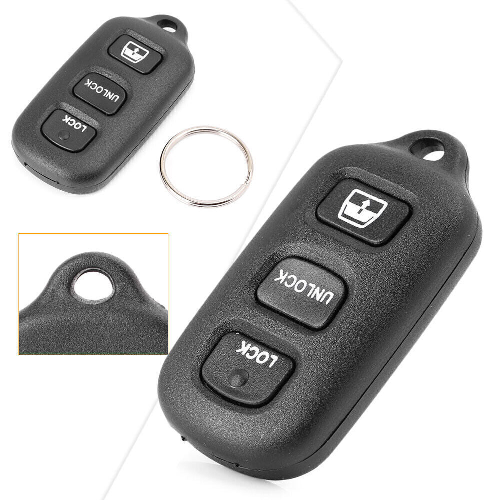 Remote Control Key Fob Keys for Smart Shell Replacement for Toyota Sequoia 2011-2017