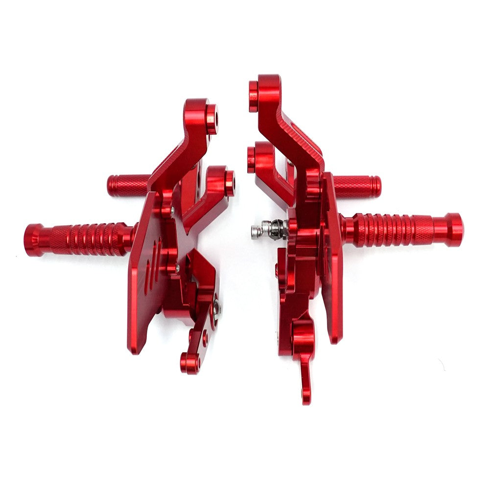 Aluminum Rear Raise Rearset Footrest Peg Pedal For MV Agusta Brutale Dragster Q