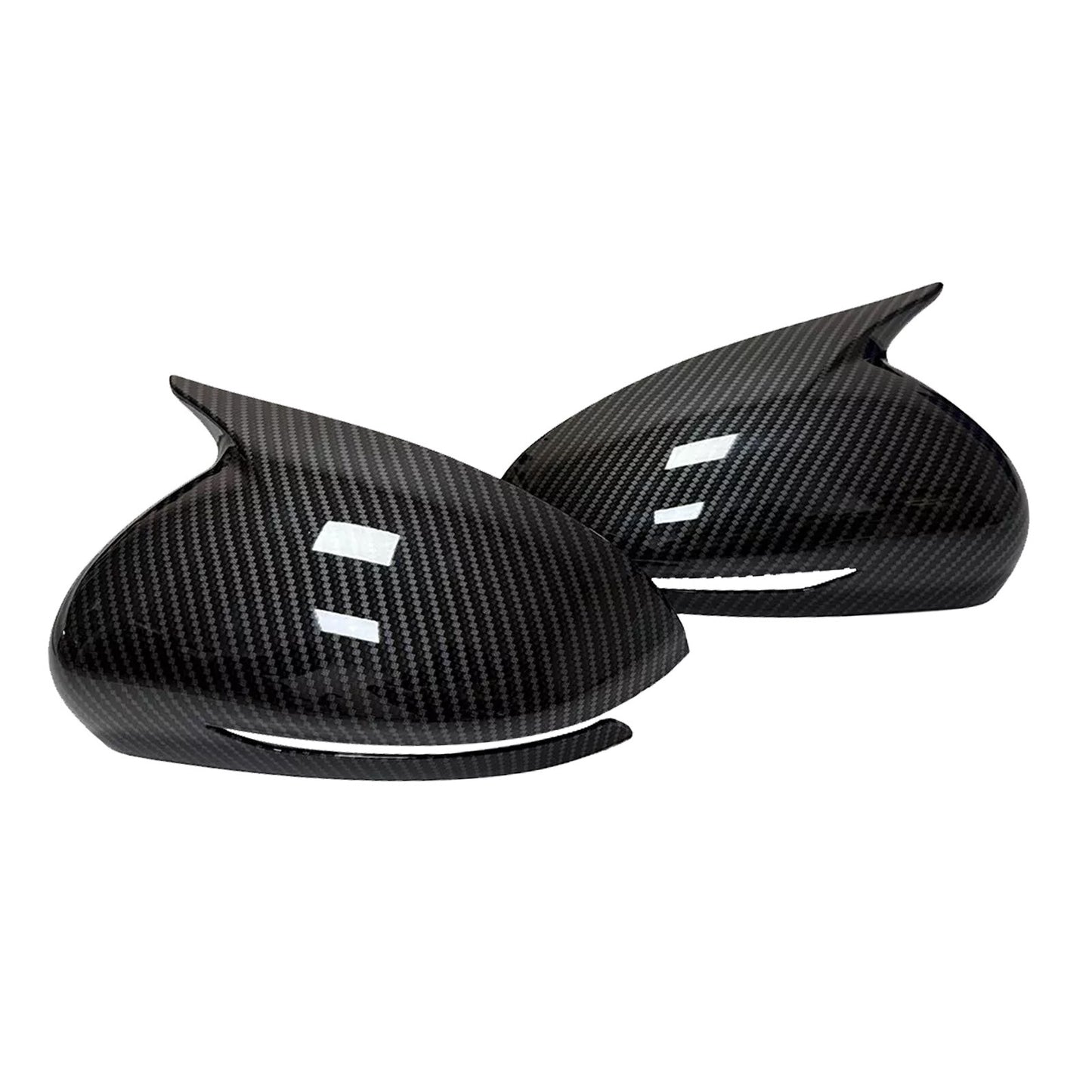 for Genesis G70 2017-2023 ABS Carbon Fiber Side Door Rearview Mirror Cover Cap