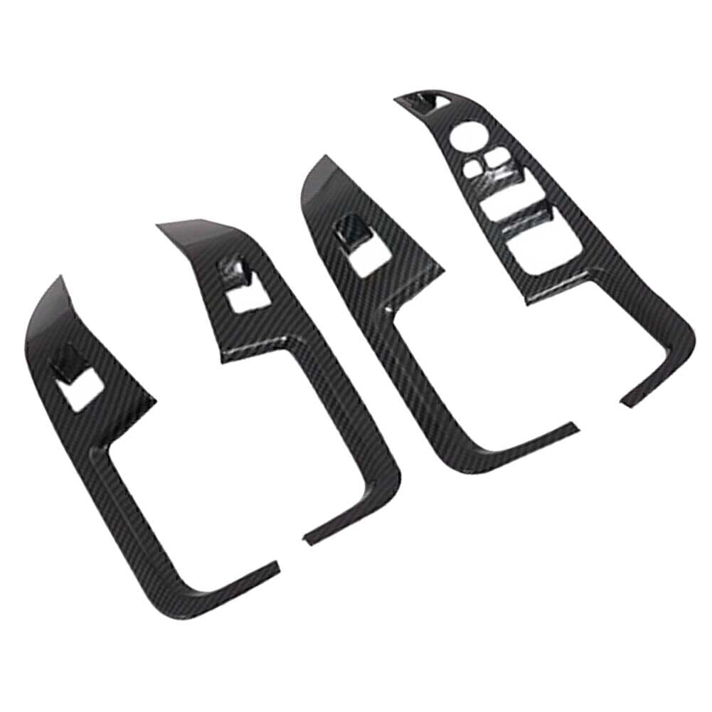 Carbon Fiber Interior Window Switch Panel Cover Fit for BMW X5 G05 X7 G07 2019 2020