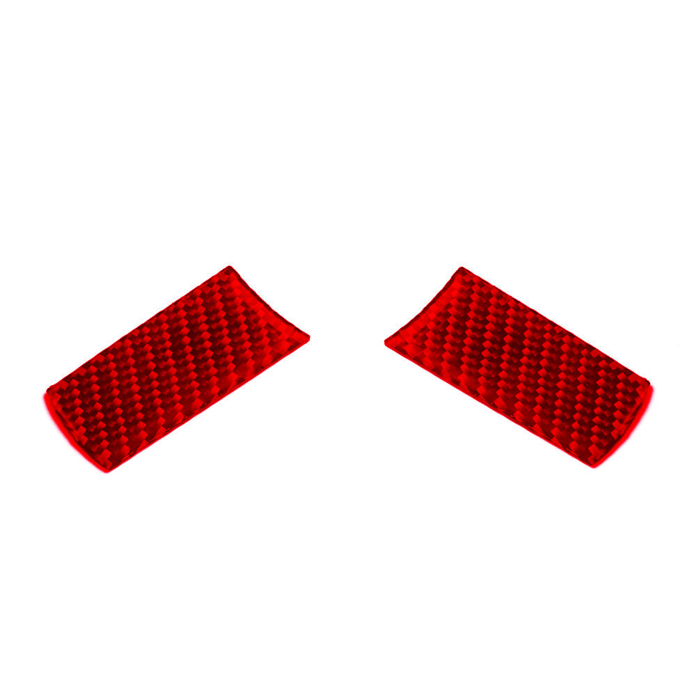 Red Carbon Fiber Interior Glove Box Handle Trim for Lexus RX330 350 2004-2009 v