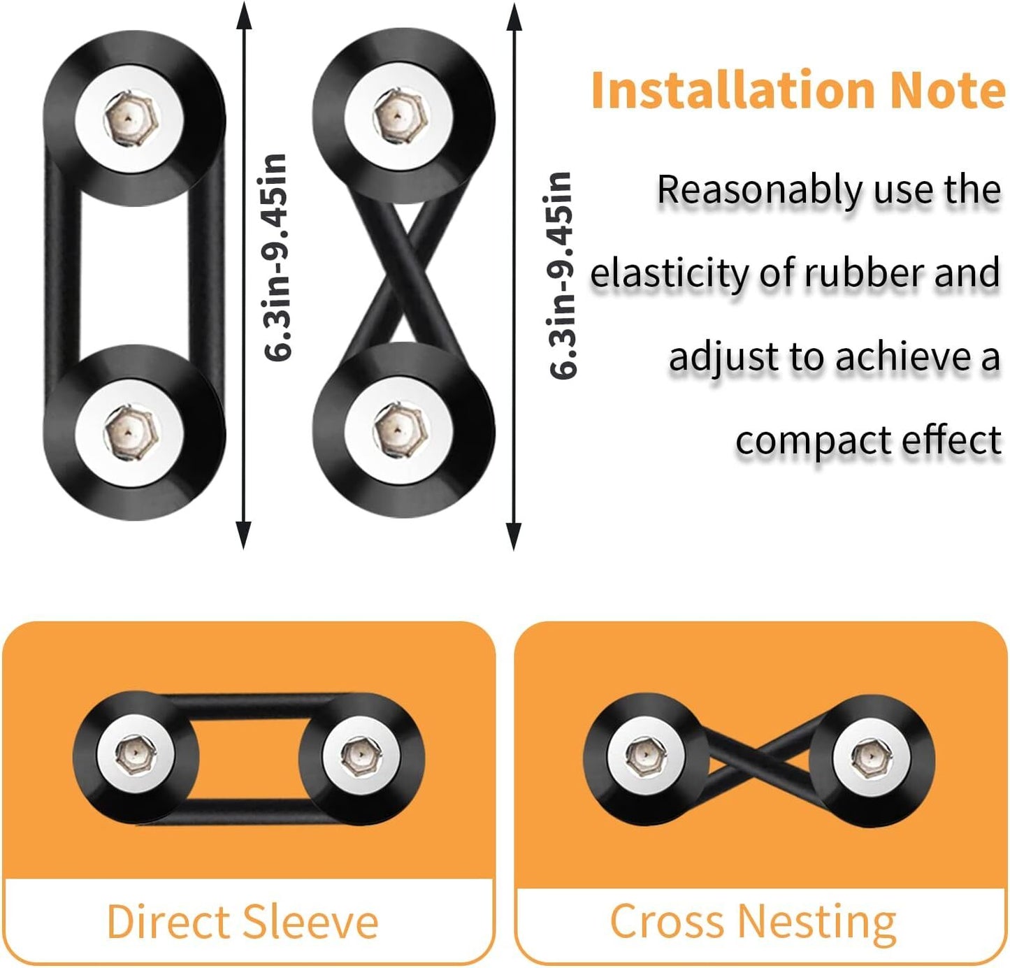 Bumper quick-release trunk front and rear bumper clamps mudguard brackets