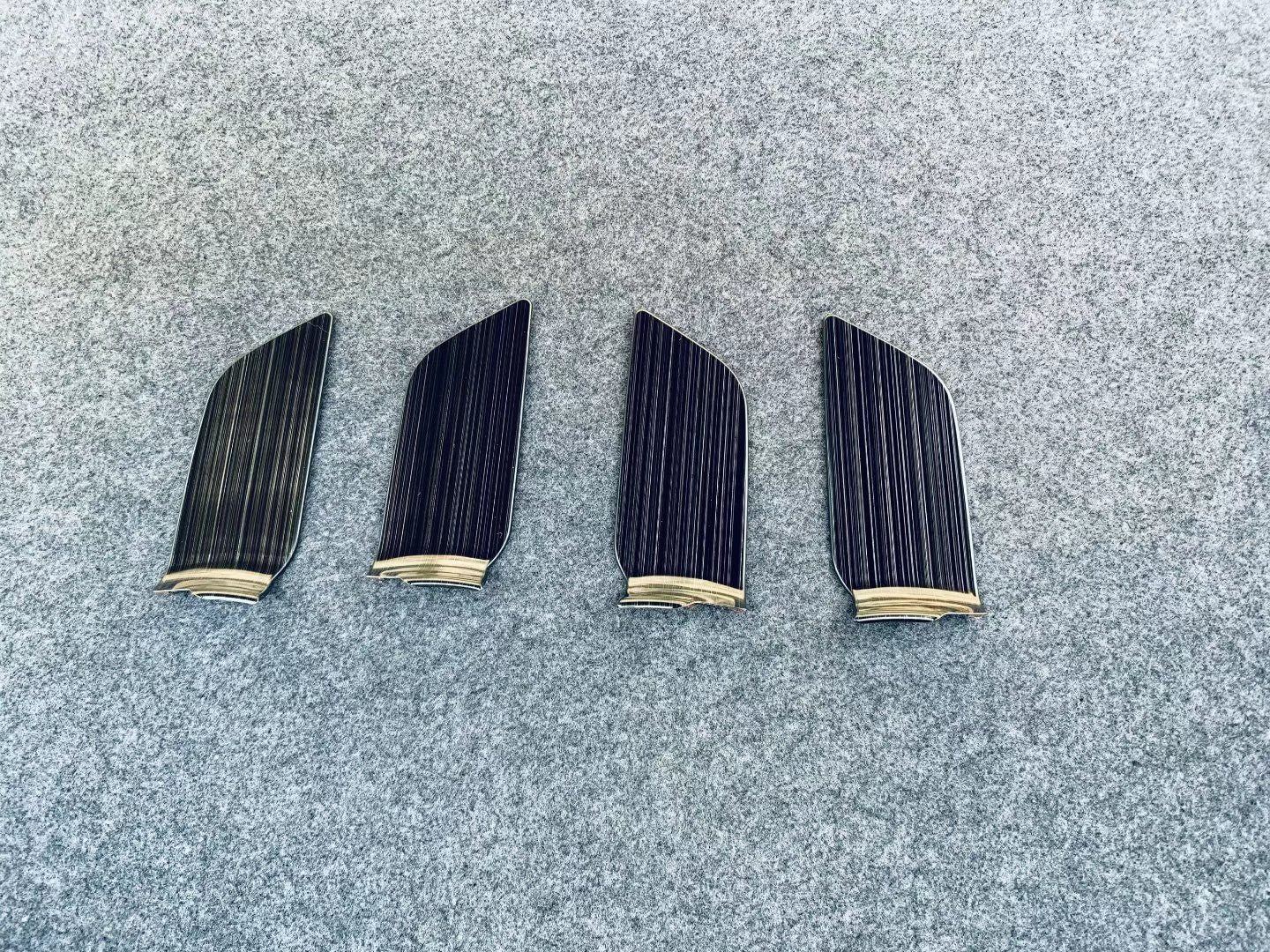 3Pcs Piano Black Navigation Panel Cover Trim for Honda for Civic 8th 2006-2011 v