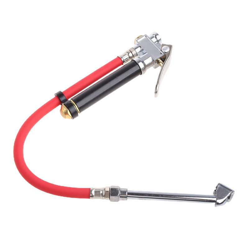 Car Tire Air Pressure Tester Meter Gauge Portable 120 PSI Inflating Gun Scale