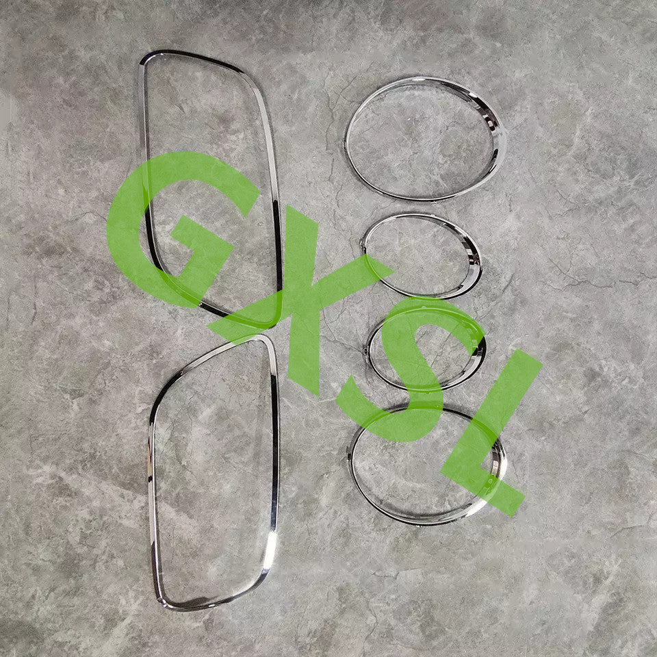 for Bentley GT GTC 2012-2017 Headlight Trims Chrome taillight ring kit