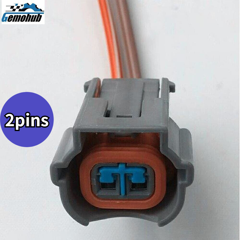2Pins New Fuel Injection Connector Injector Plug for Kia K2 / for Hyundai I30 Reina
