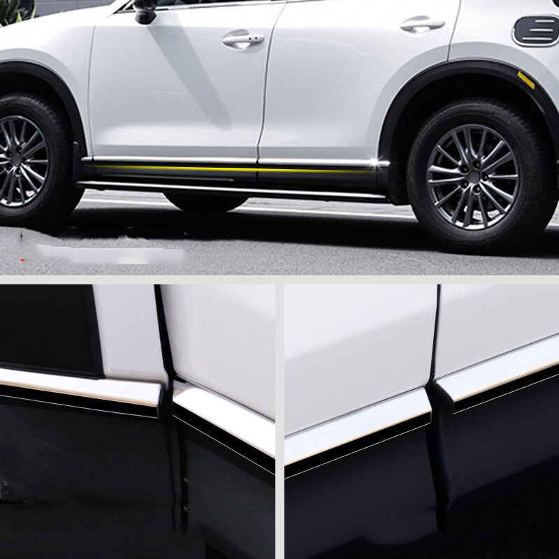 for Mazda CX-5 2017-2021 stainless Car Body Side Door Overlay Cover Molding Trim