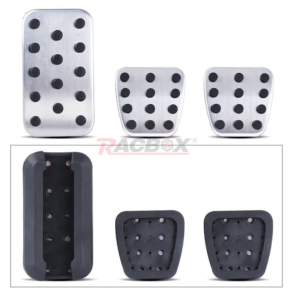 No Drill MT Gas Fuel Brake Pedal Cover Fits for Honda CRV for Civic Accord Odyssey