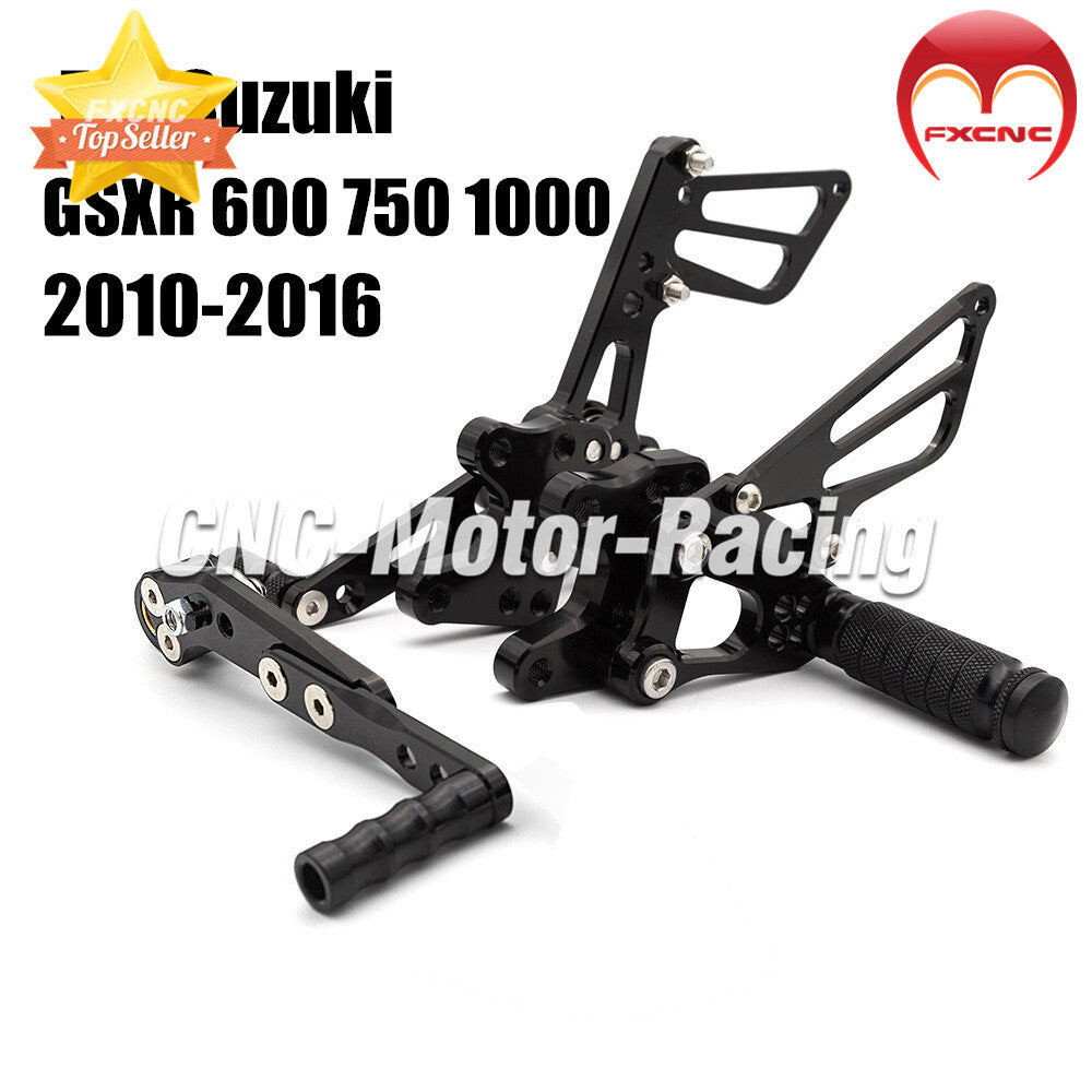 Suitable for Suzuki GSXR1000 K9 K11 2009 - 2014 2015 2016 CNC adjustable gear foot plate