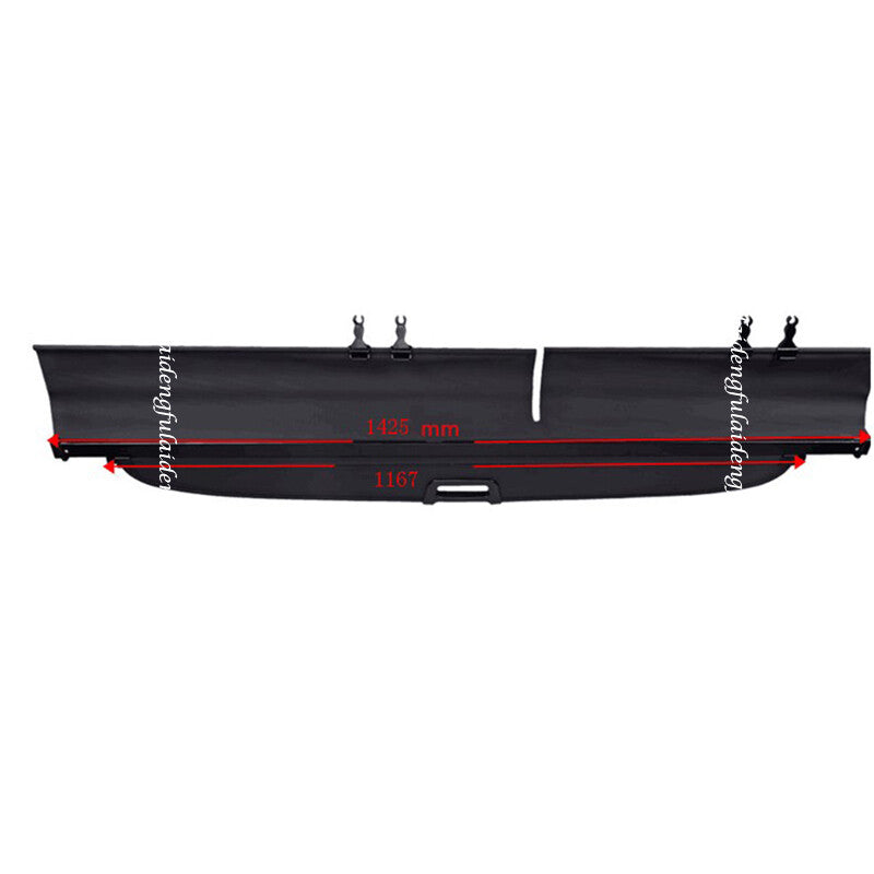 for Ford Explorer 2011-2019 Retractable Trunk Cargo Cover Luggage Shade Shield