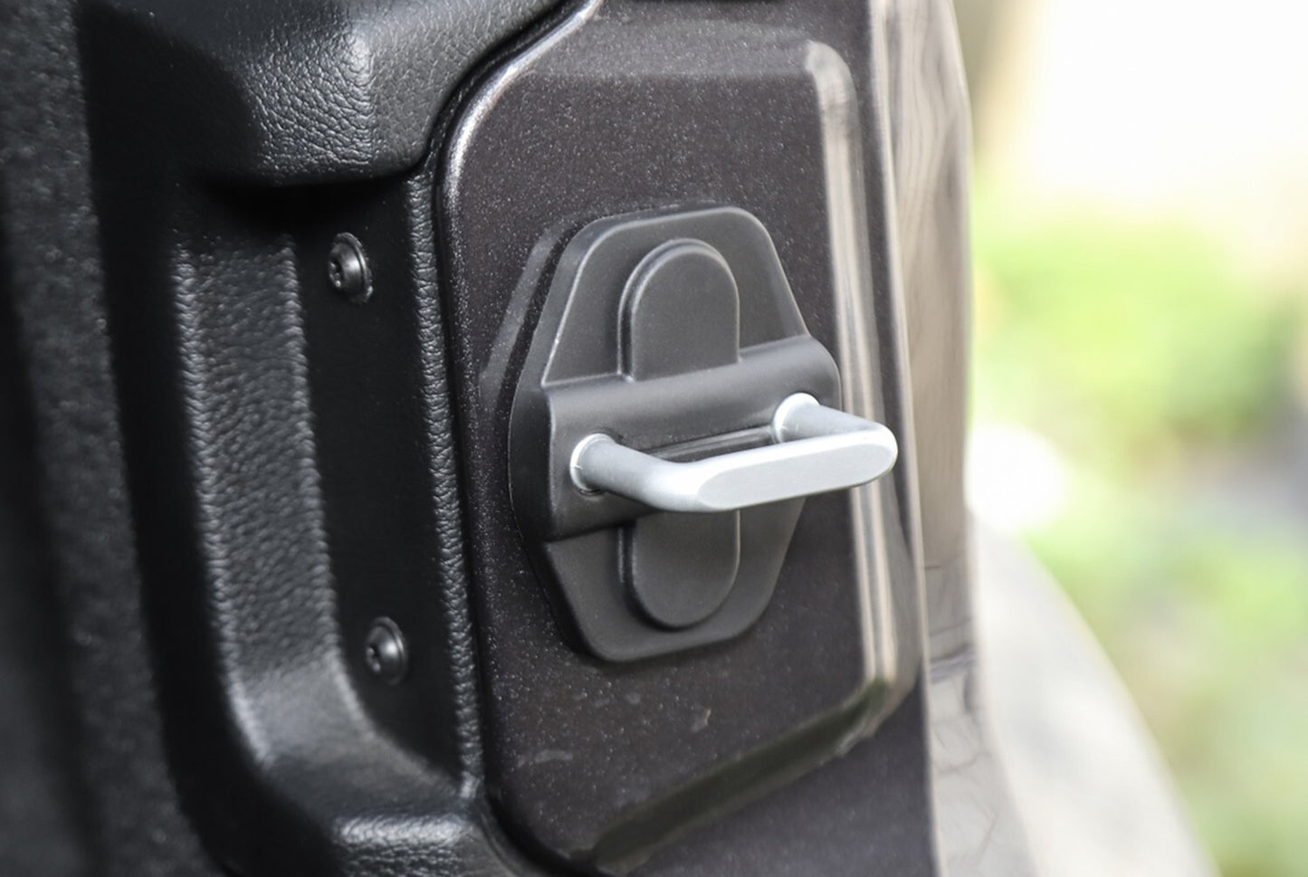 Car Door Lock Latch Protect Covers for Jeep for Wrangler JL JLU 2018+ Black