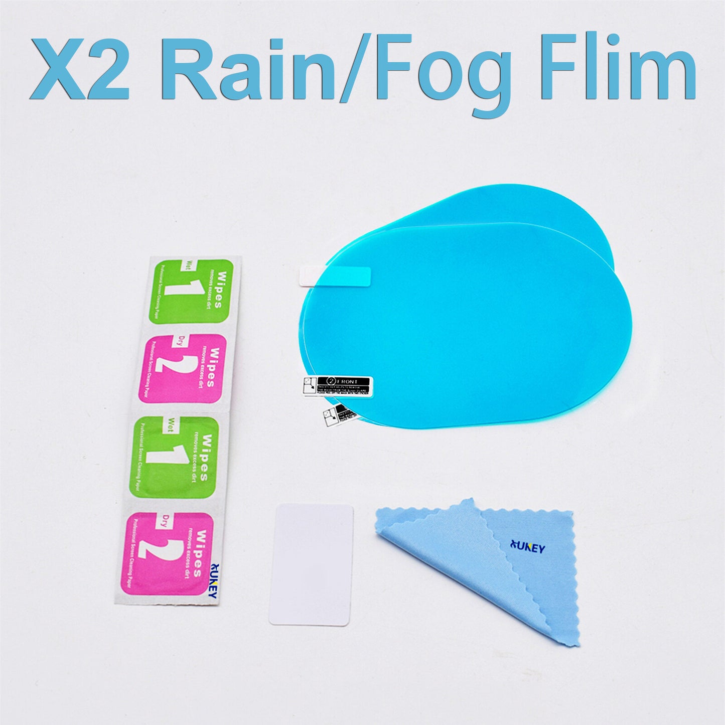 Auto Mirror Protector Film Covers Accessories Anti - Glare Rain Shield PET Nano