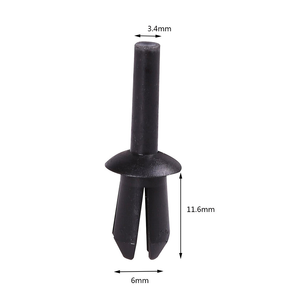 10 Car Wheel Box Rocker Panel Moulding Trim Clips for Volkswagen