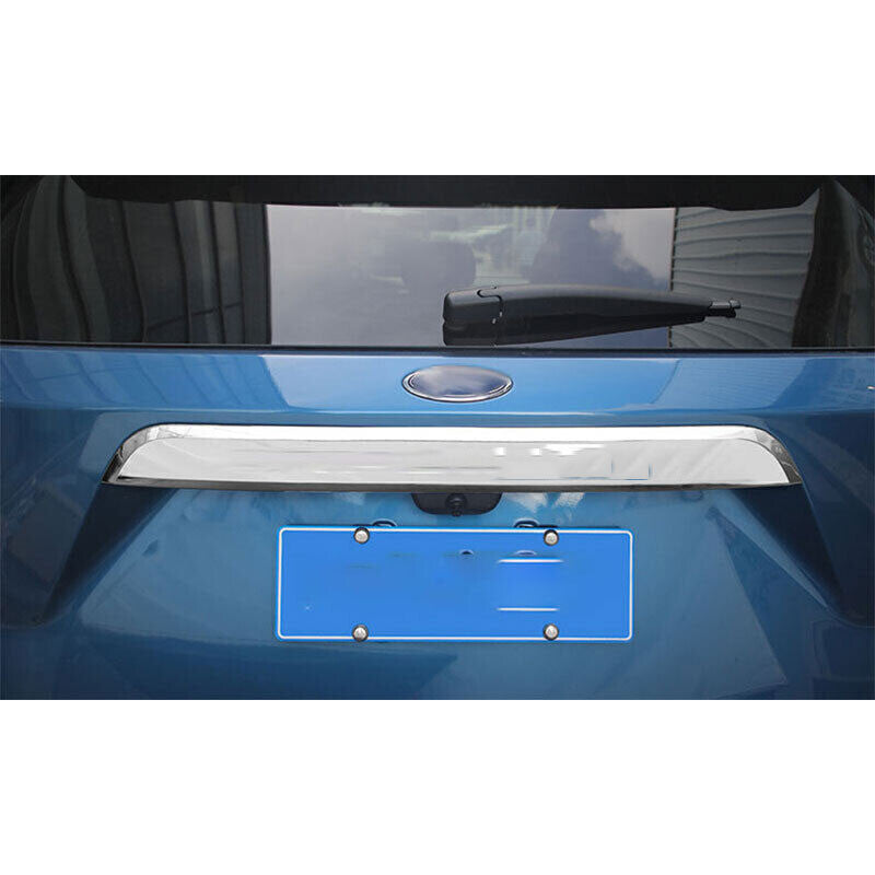 for Ford Explorer 2020-2023 Chrome Steel Rear Trunk Tailgate Moulding Cover Trim