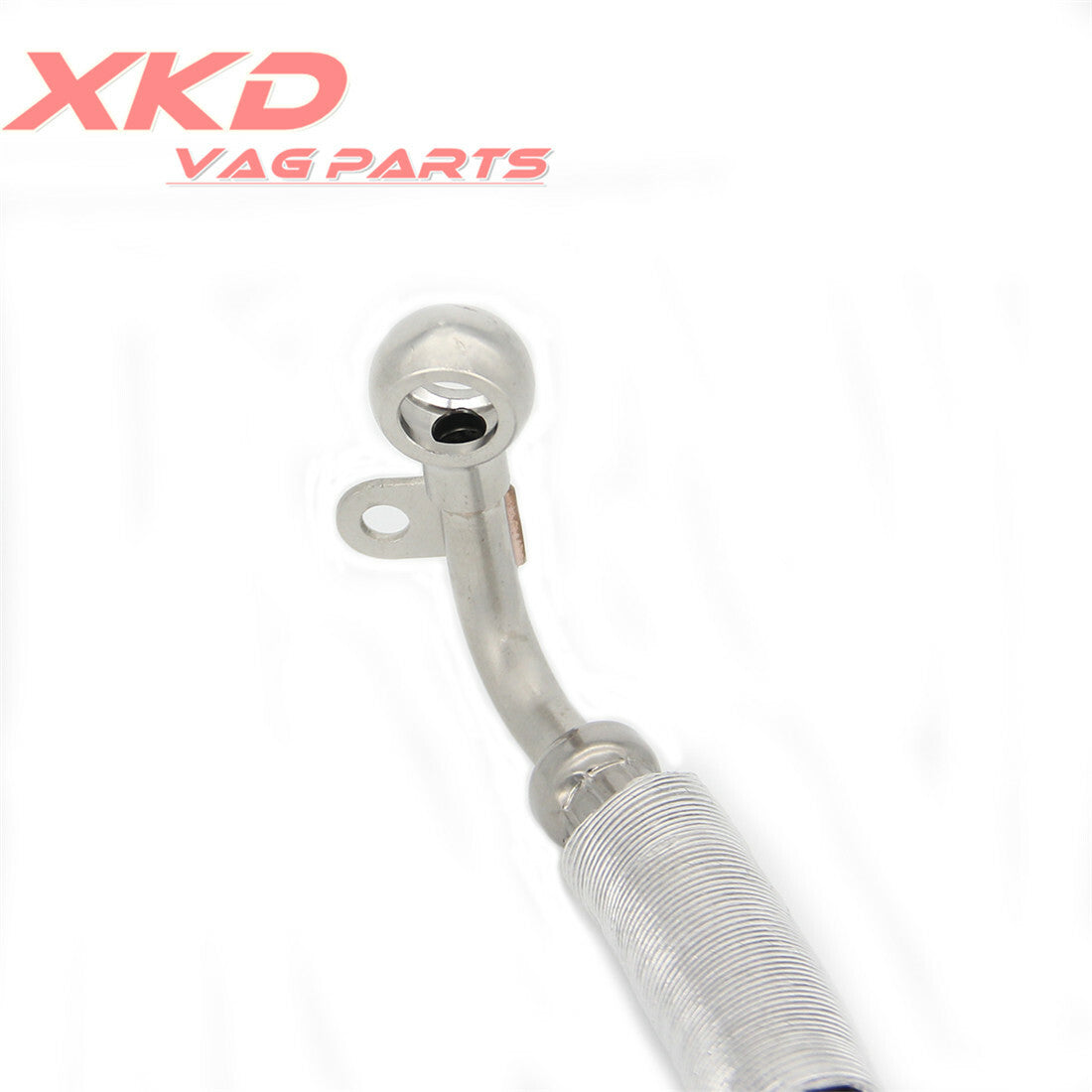 2Pcs Coolant Pipe Exhaust Gas Turbocharger Fit for VW for Passat for AUDI A3 06J121492E
