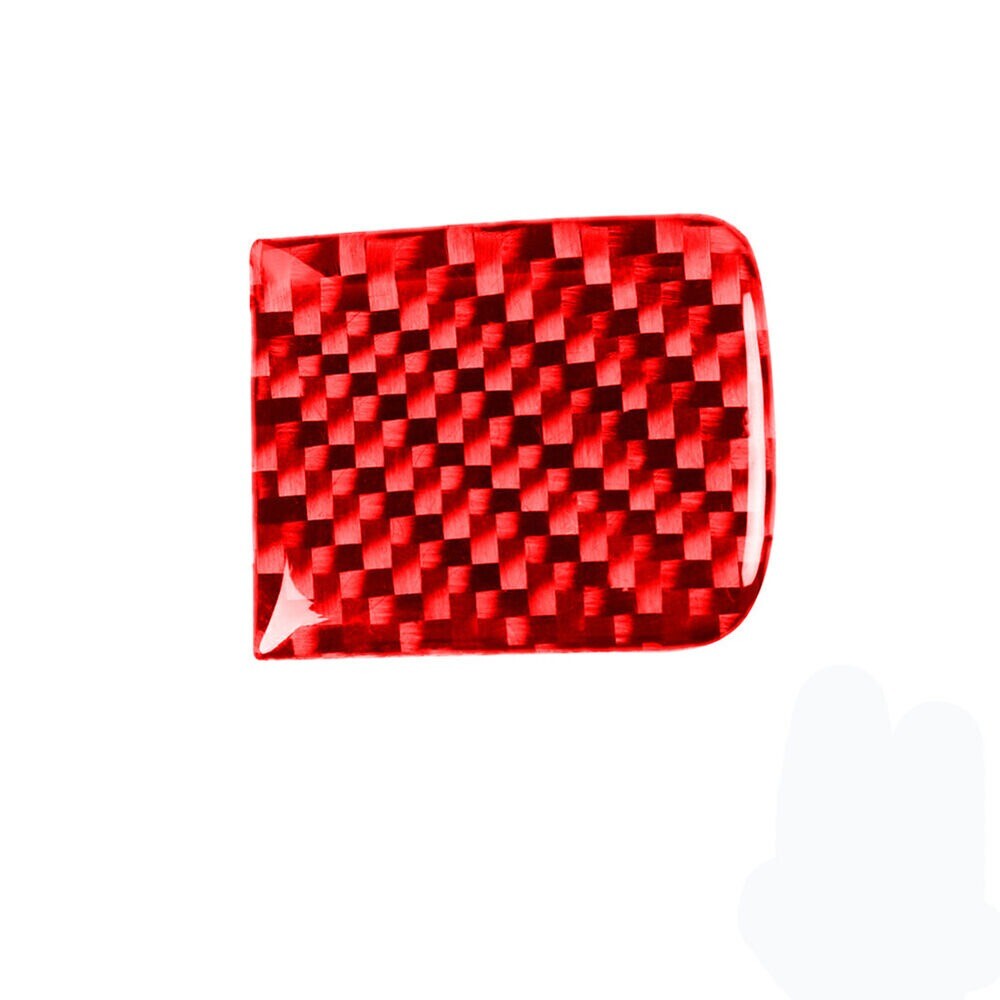 Red Carbon Fiber for Co -pilot Storage Cover Trim for Dodge for Challenger 2015-2020 New n