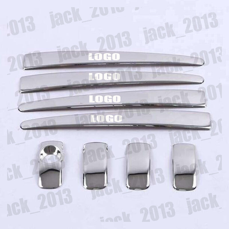 for Toyota RAV4 2014-2018 silvery stainless Door Handle Cover Car Accessories