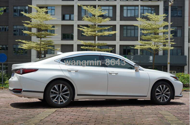 Chrome Window Visor Vent Sun Rain Wind Guards 2018-2020 for Lexus ES200/300H/260