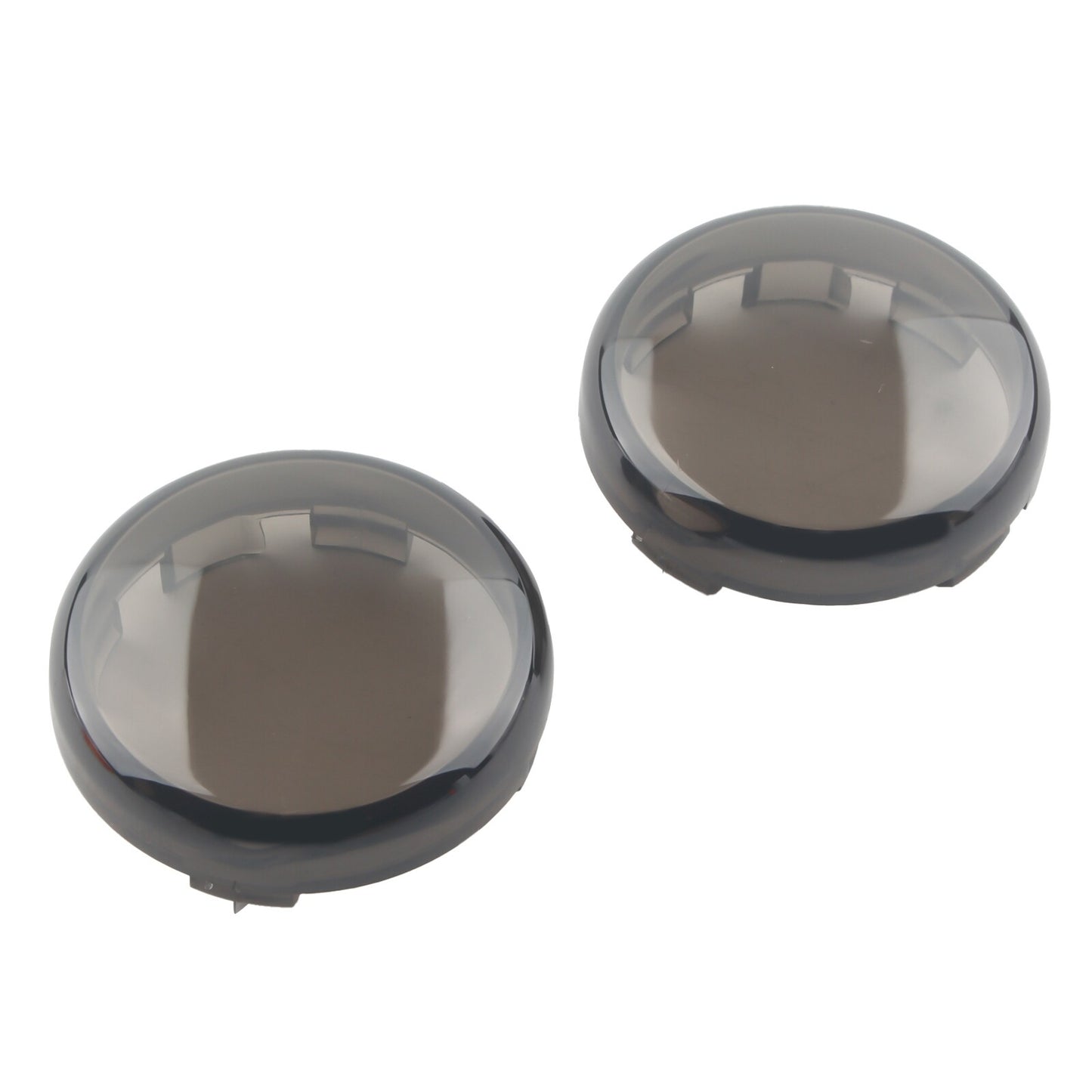 Smoke Turn Signal Light Lens Covers for Harley Touring Electra Road Glide Dyna Q
