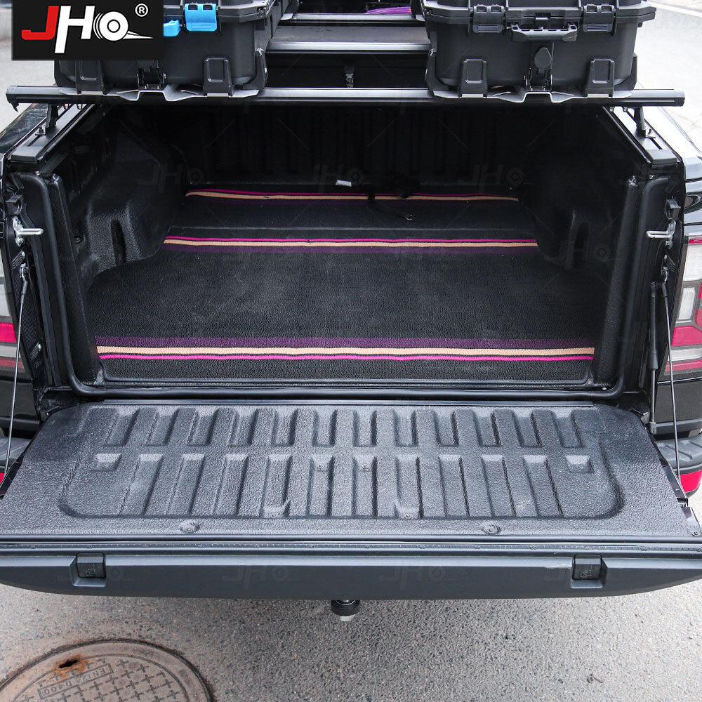 Pickup Truck Trunk Tailgate Rubber Seal Black Metal For Ranger 2023-2024