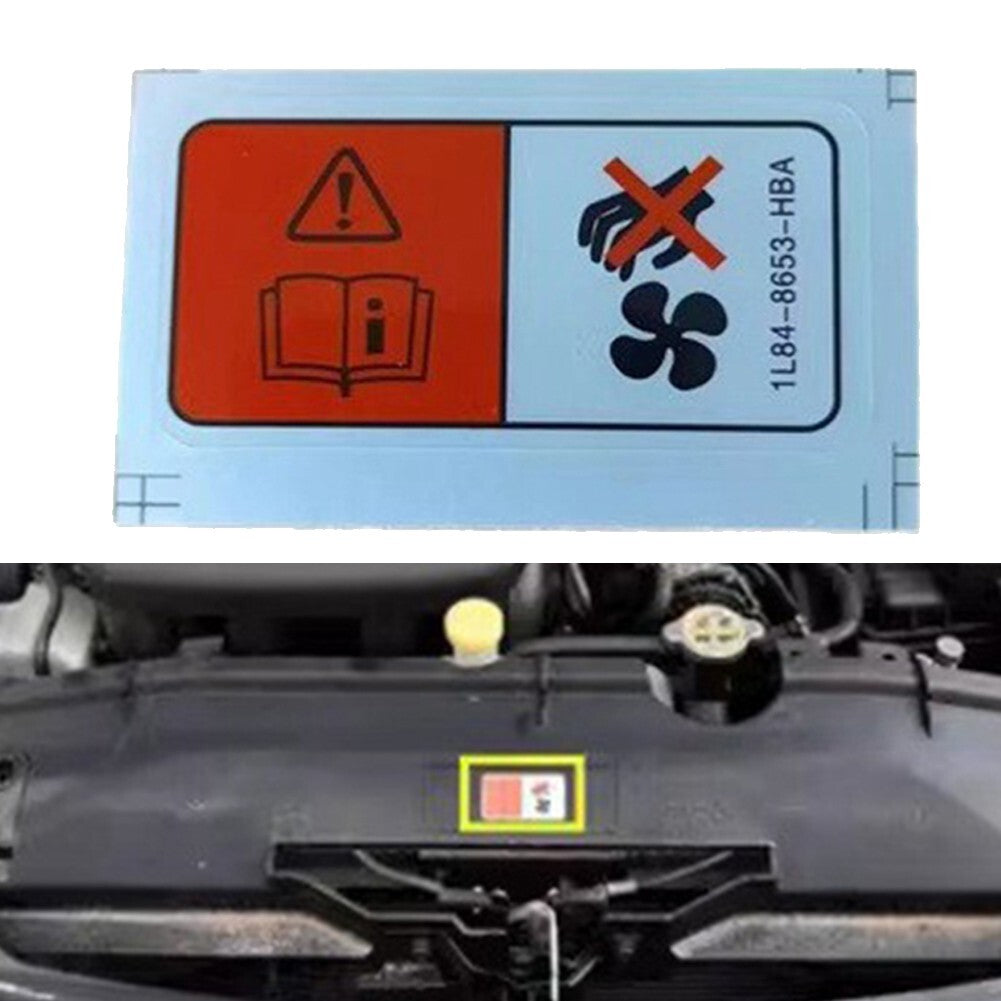 Replacement Fan Label for Mazda 2 3 5 For CX-7 For CX-9 2004-2015 YF47-15-031 v