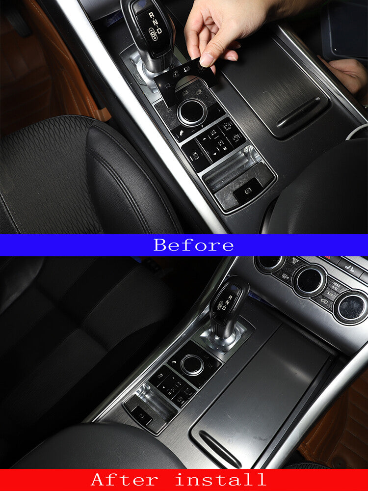 2-Pack Fender Vent Grille Black Louver for Land Rover Discovery Sport 2015-21- v