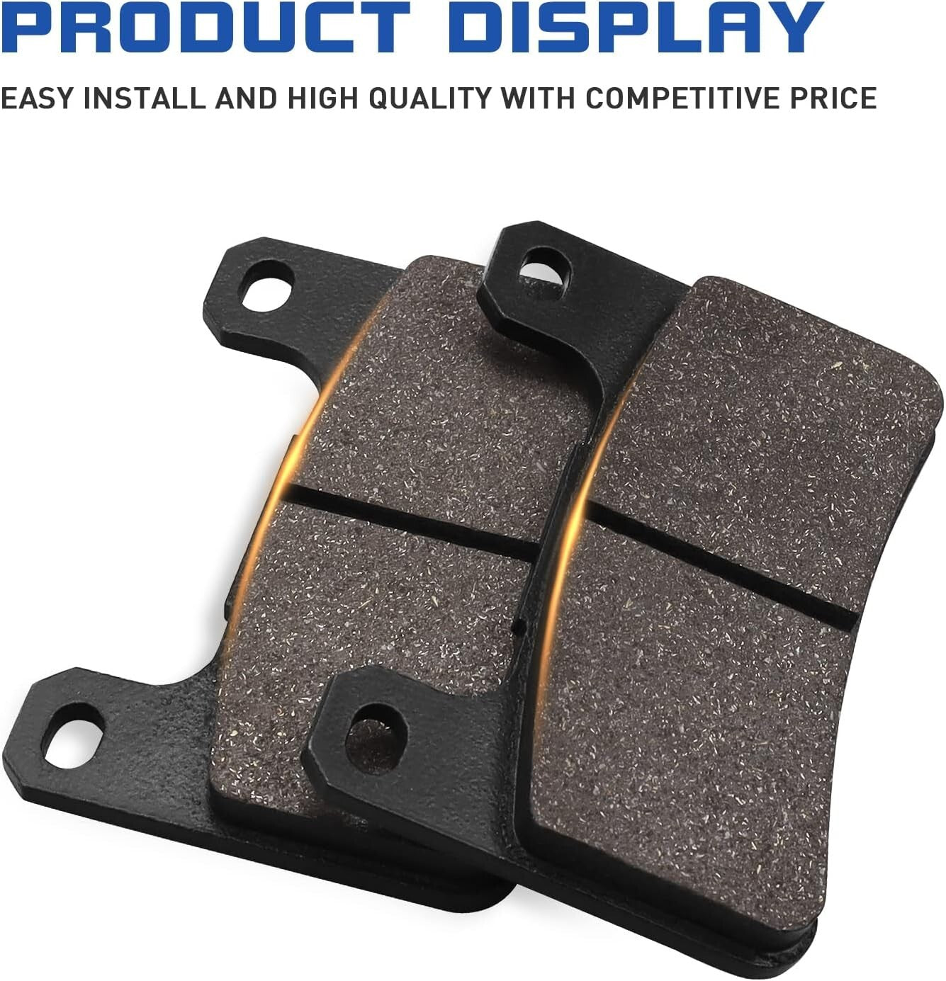 Front and Rear Brake Pads Replacement for Kawasaki ZX1002 H2 SX SE 2018