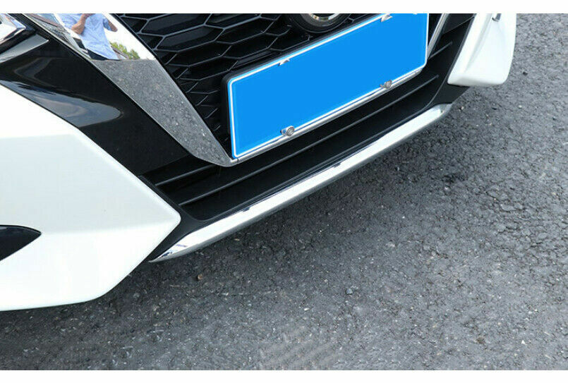 for Nissan Sentra Sylphy 2020-23 Silver ABS Front Bumper Lower Strip Guard Cover