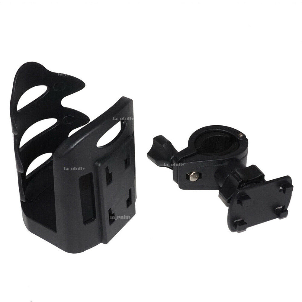 Universal Motorcycle Bicycle Adjustable Cup Holder Handlebar 360º Degree Q