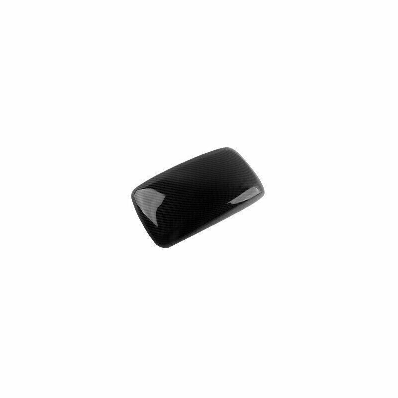for Audi A3 2022-23 Carbon Fiber Style Central Console Storage Box Cover Trim 1X