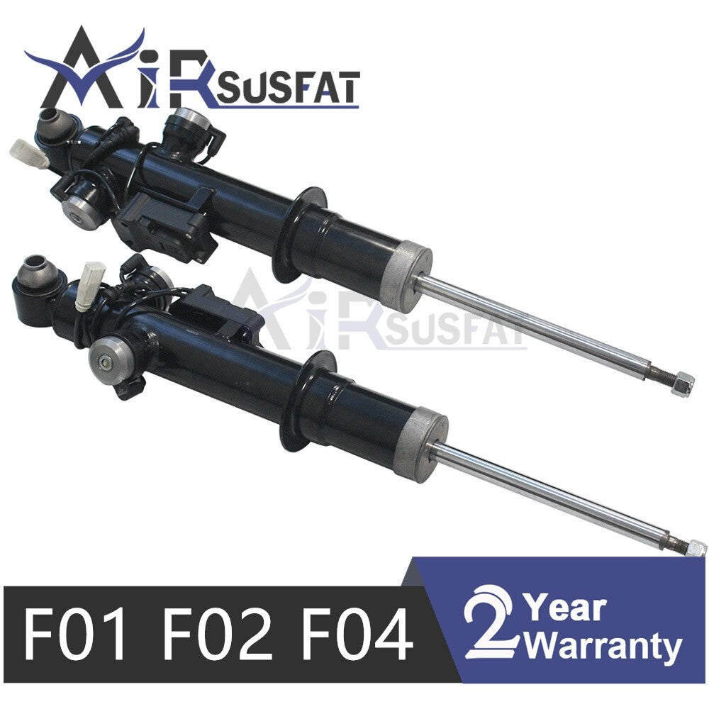 4PCS Front Rear Suspension Shock Absorbers VDC for BMW F01 F02 F04 730d 740i RWD