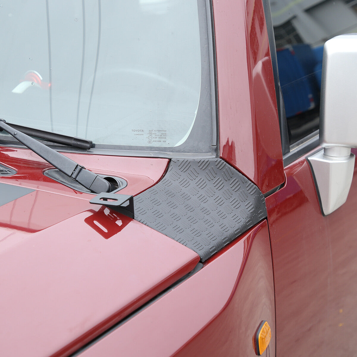 2-Piece Hooded Side Trim Protector Covers for Toyota FJ Cruiser 07+