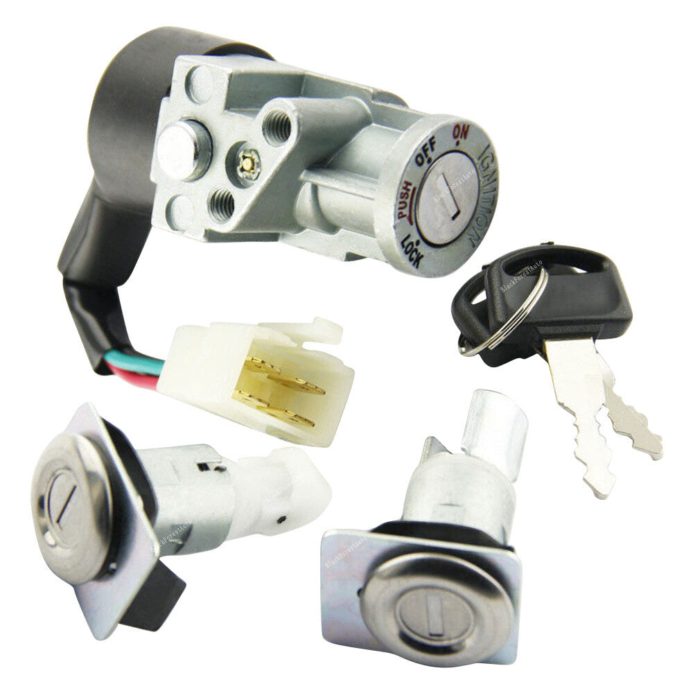 35010-GV4-901 Ignition Lock Key Switch Set Fit for Honda CH80 Elite 1985-2007 Q