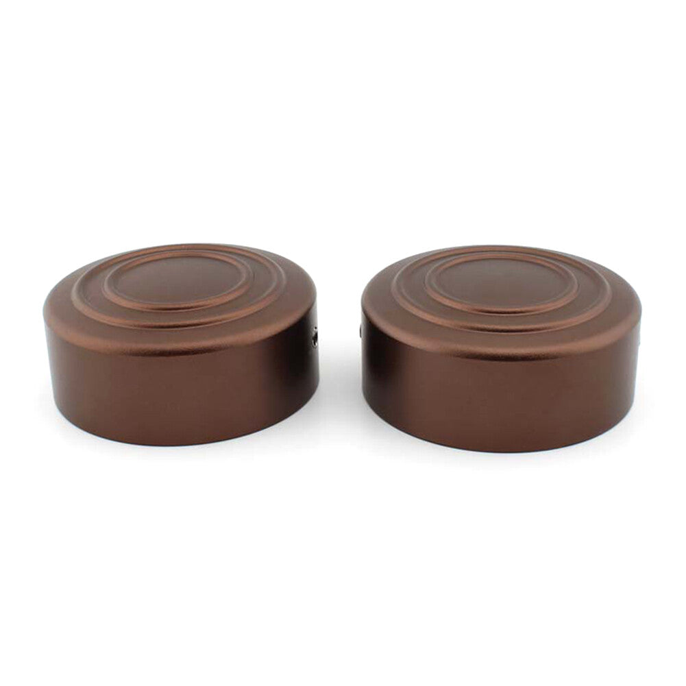 Fit for Harley Sportster S 1250 RH1250S 2021-25 Brown Upper Fork Stem Nut Cap Covers