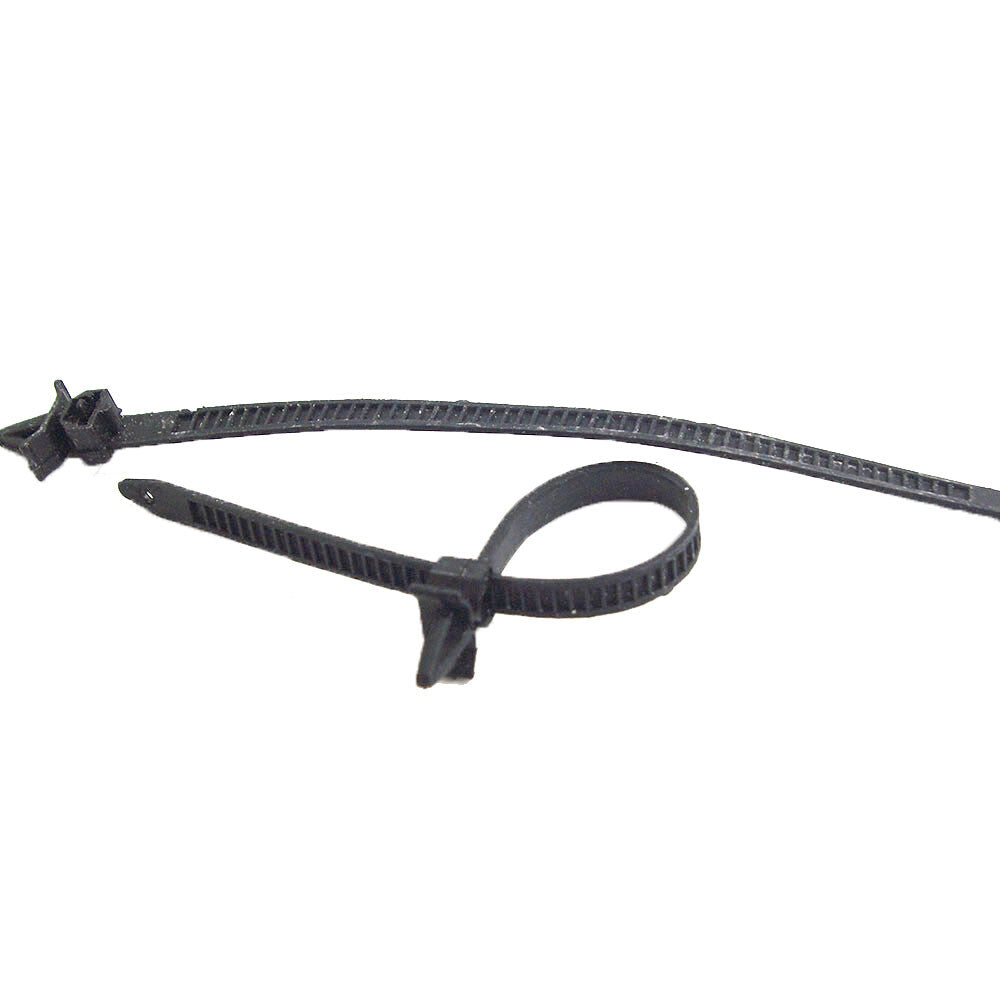 40PCS Releasable Cable Strap Push Clip Mount Wire Tie 7mm Hole for Honda for Mazda