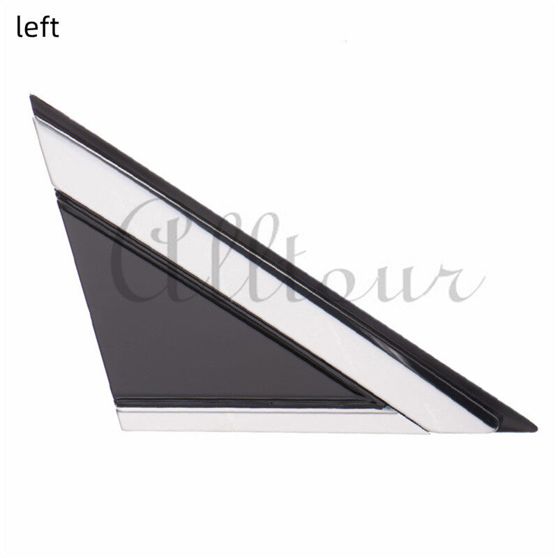 Pair Front LHRH Mirror Corner Triangle Molding Fender Fits 2010-16 for Cadillac SRX