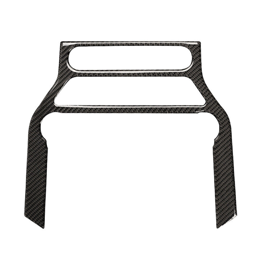 for Ford for Mustang 2015- 2019 Carbon Fiber Multi-media Console Decor Interior Trim