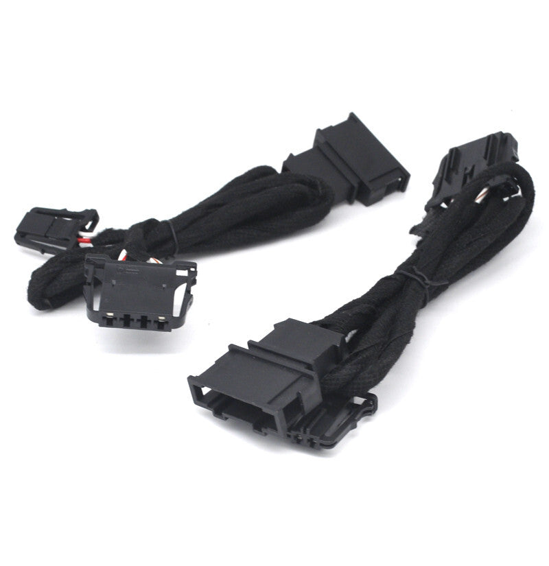 2x Retrofit Tweeter Speaker Rear Door cable splitter from sub for vw for golf mk7 v