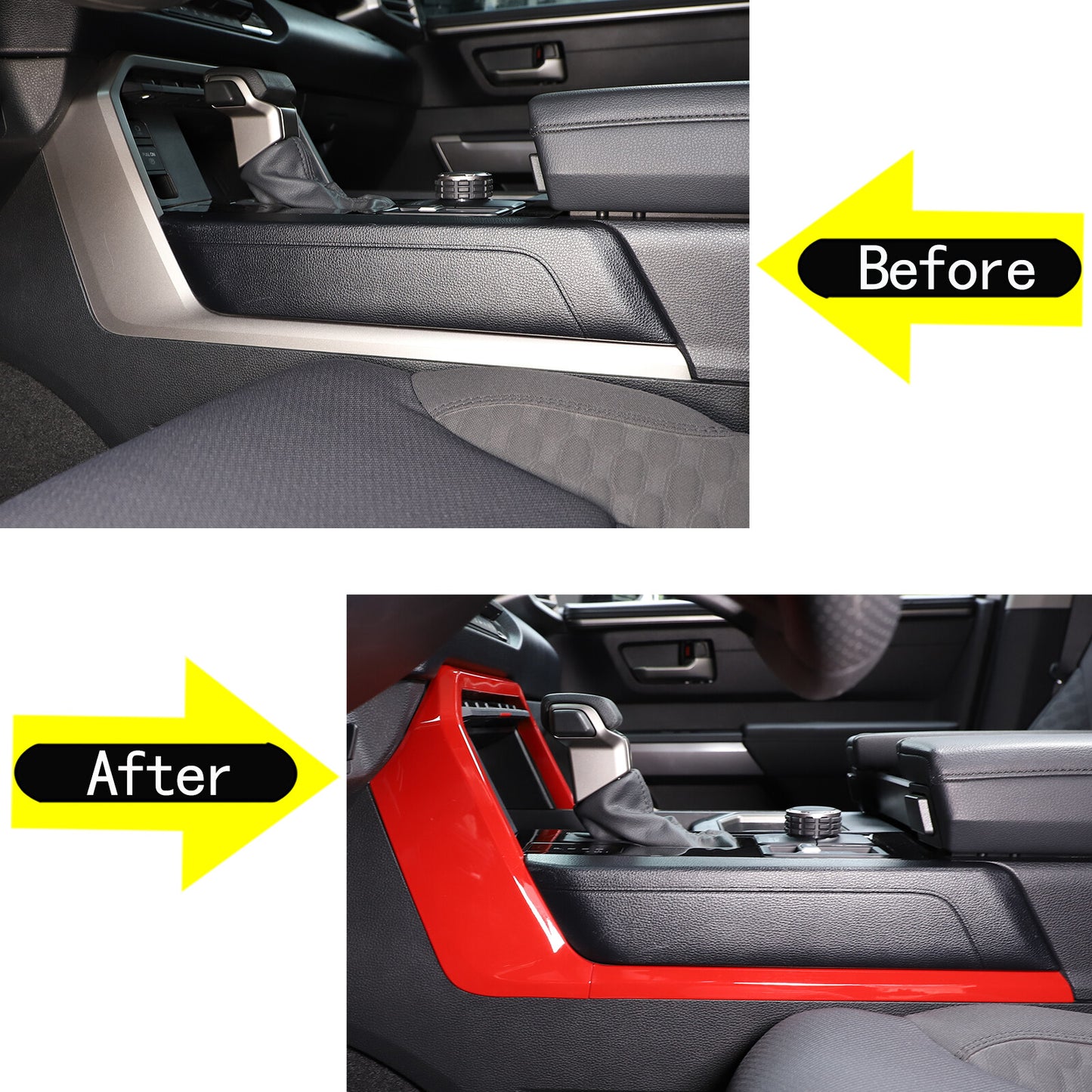 Black windshield trim for Land Rover Discovery 4 2010-16- v
