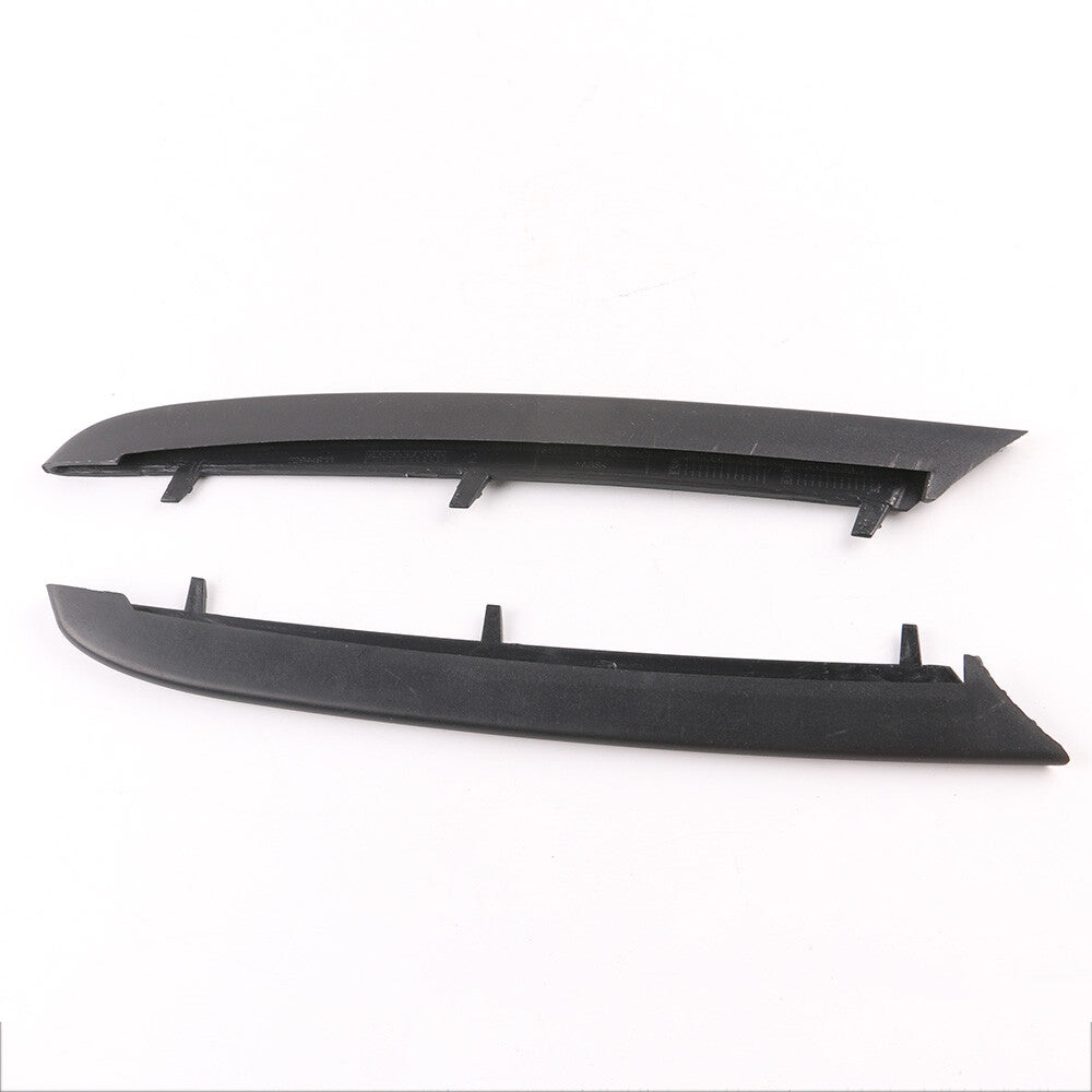 for BMW 3 Series E90 Black Bumper Trim Molding Front Driver Passenger Side