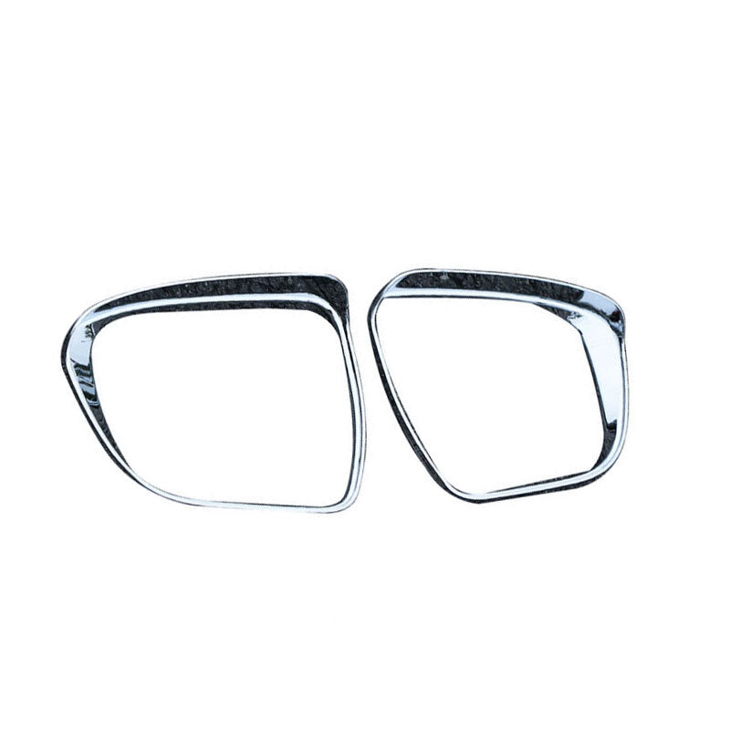 for Mitsubishi Outlander Sport 13-16 Chrome Side Mirror Rain Board Shade Shield