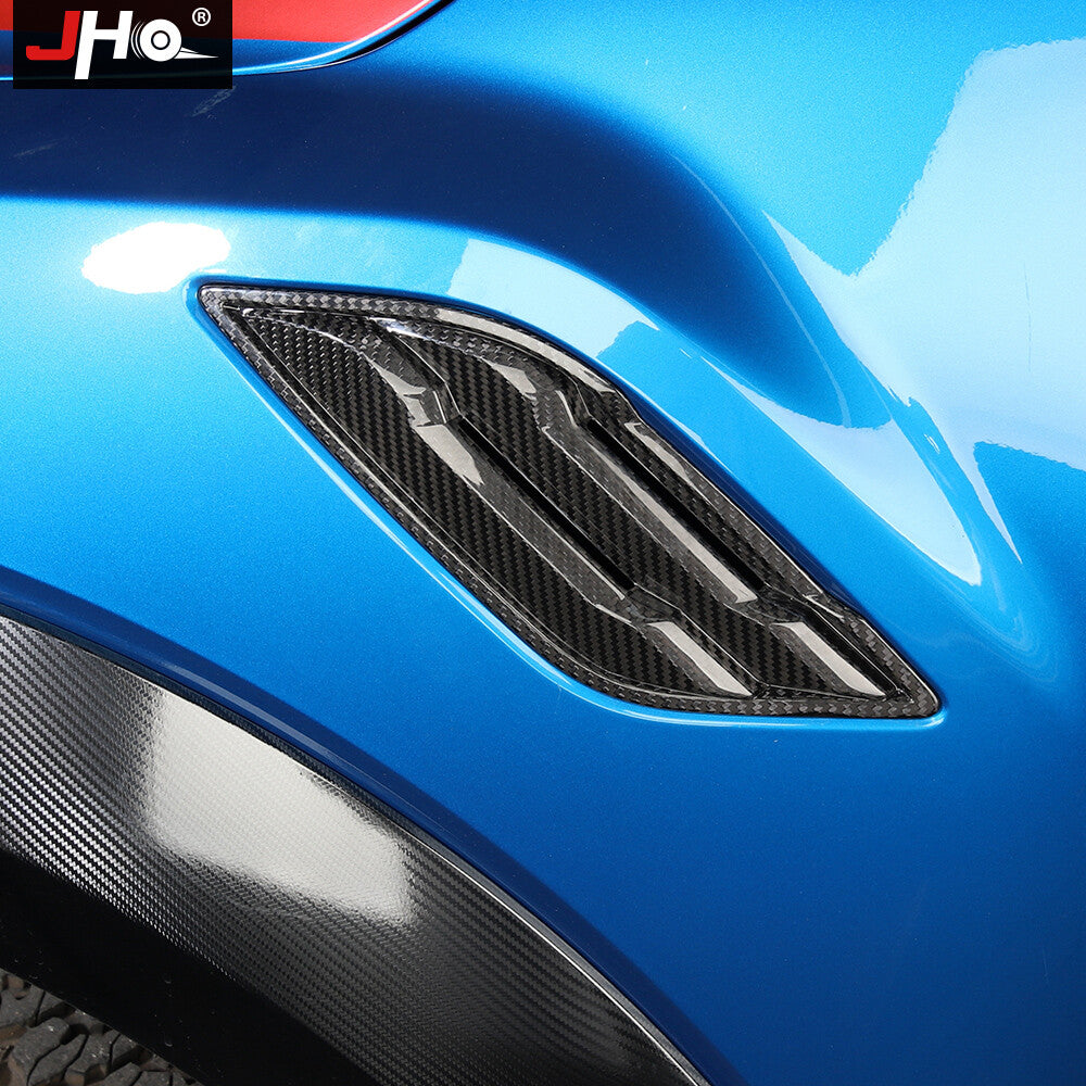 Real Carbon Fiber Front Fender Side Vent Cover for Ford F150 2017-2020