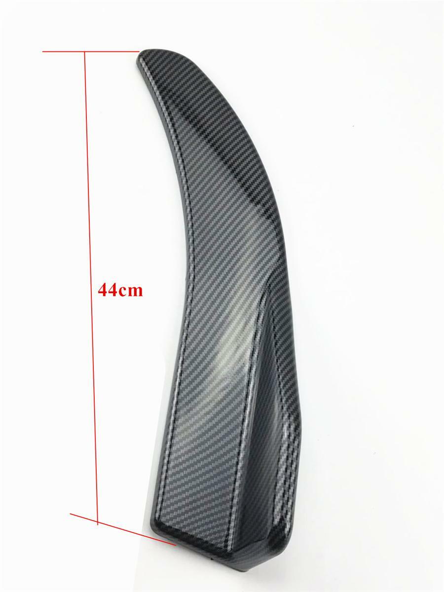2PCS Car Rear Bumper Lip Diffuser Splitter Canard Protector Car Accessories